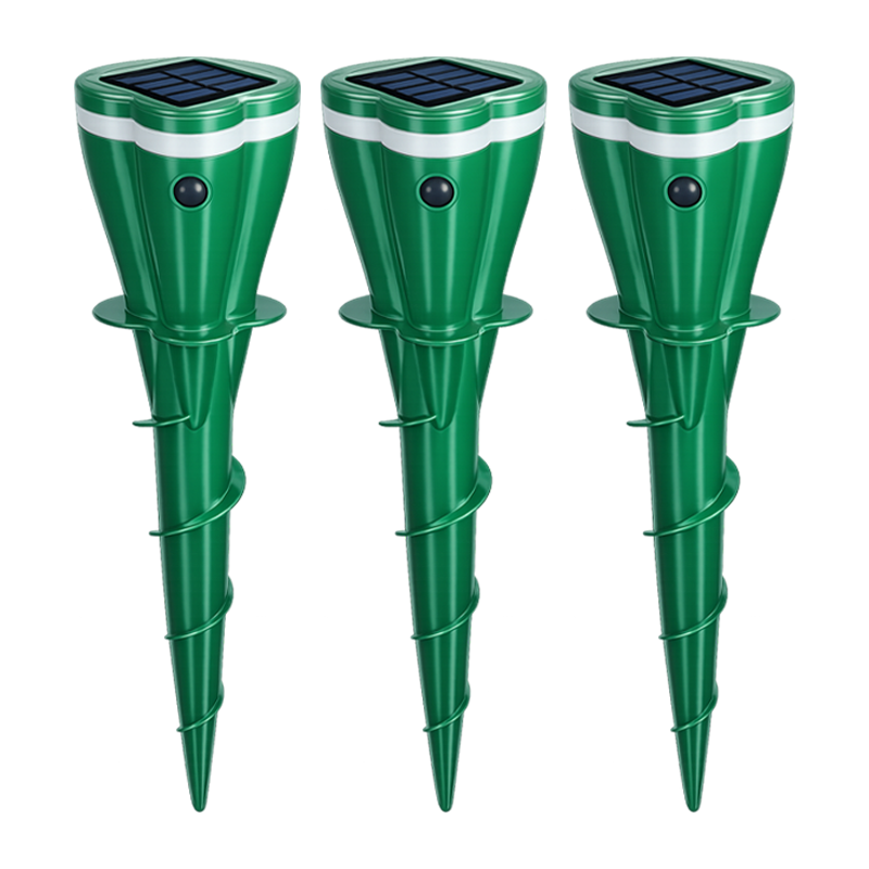 ๐ฅHot Sale 50% OFFโ๏ธ Solar Powered Waterproof Screw Mole Repellent (offer)