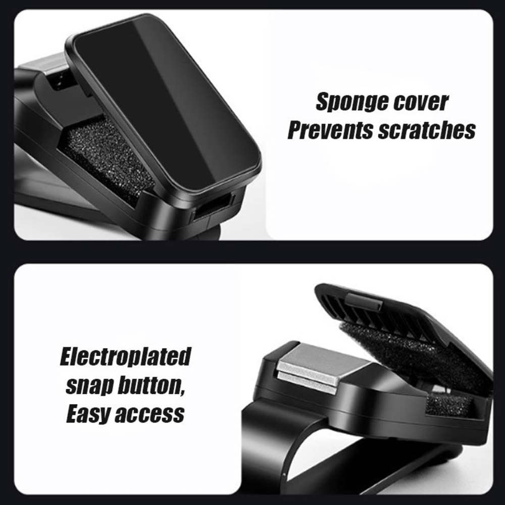 Slonkaz™ 2-in-1 Car Sunglasses Holder & Card Clip – Secure, Space-Saving Visor Organizer😎