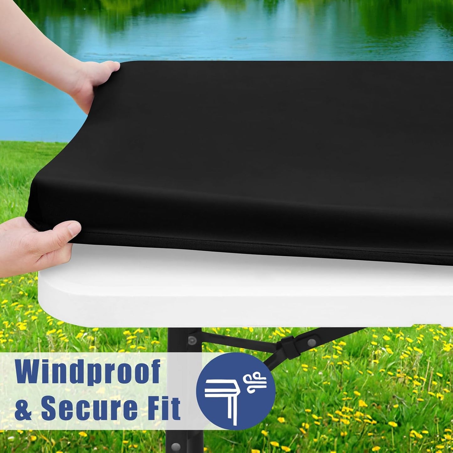 Stretch Fabric Table Top Cap Cover (OFFER)