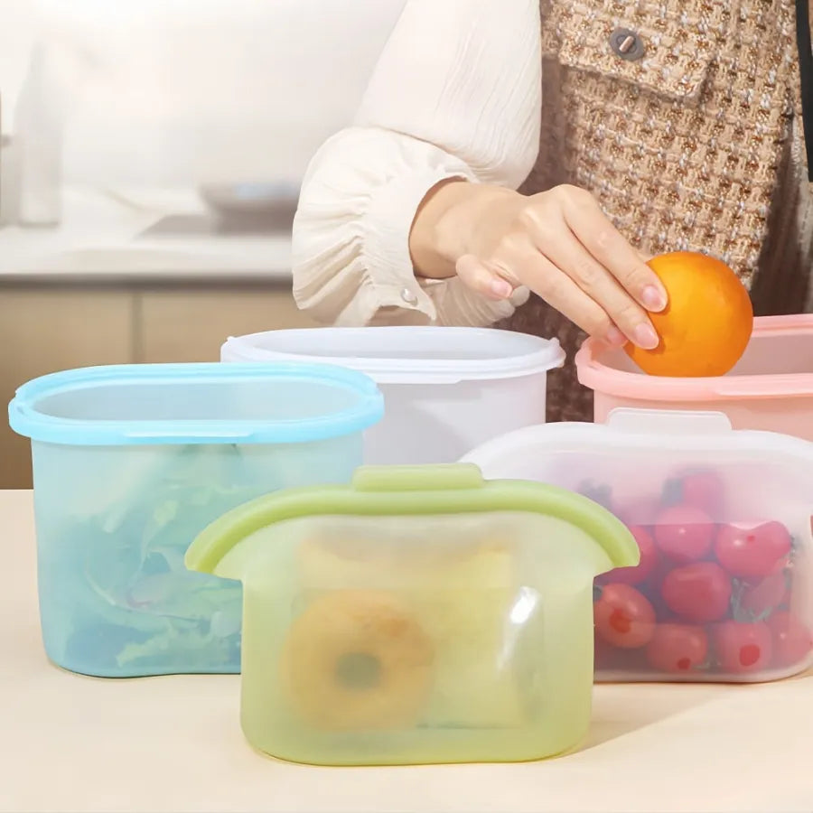 4-in-1 Silicone Food Bags — The Last Storage Solution You'll Ever Need