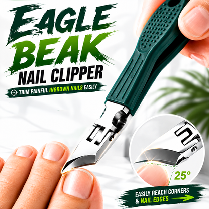 Aovego® Eagle Beak Beveled Nail Clippers with Anti-Splash Design (Offer)