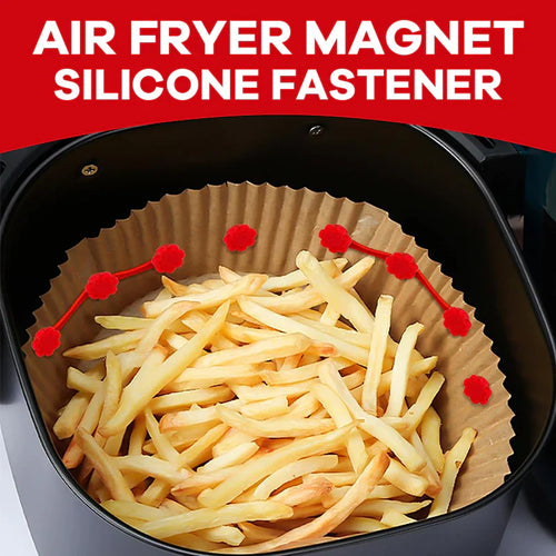 Slonkaz™ LinerLock™ | Magnetic Air Fryer Safety Clips