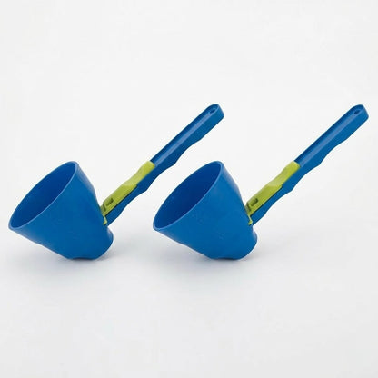 2-in-1 Spill-Proof Scoop & Funnel — For Coffee, Protein & Baking