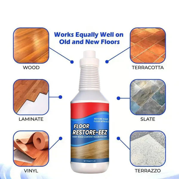 Slonkaz™ Floor Restorer – Fast-drying, non-toxic shine. ✨