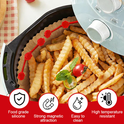 Slonkaz™ LinerLock™ | Magnetic Air Fryer Safety Clips