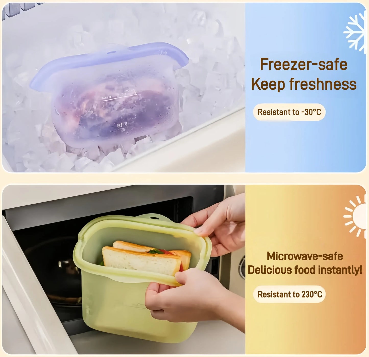 4-in-1 Silicone Food Bags — The Last Storage Solution You'll Ever Need