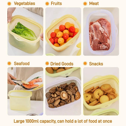 4-in-1 Silicone Food Bags — The Last Storage Solution You'll Ever Need