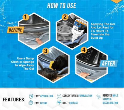 Slonkaz™ Mold Removal Gel – Destroy Black Mold Fast Without Scrubbing