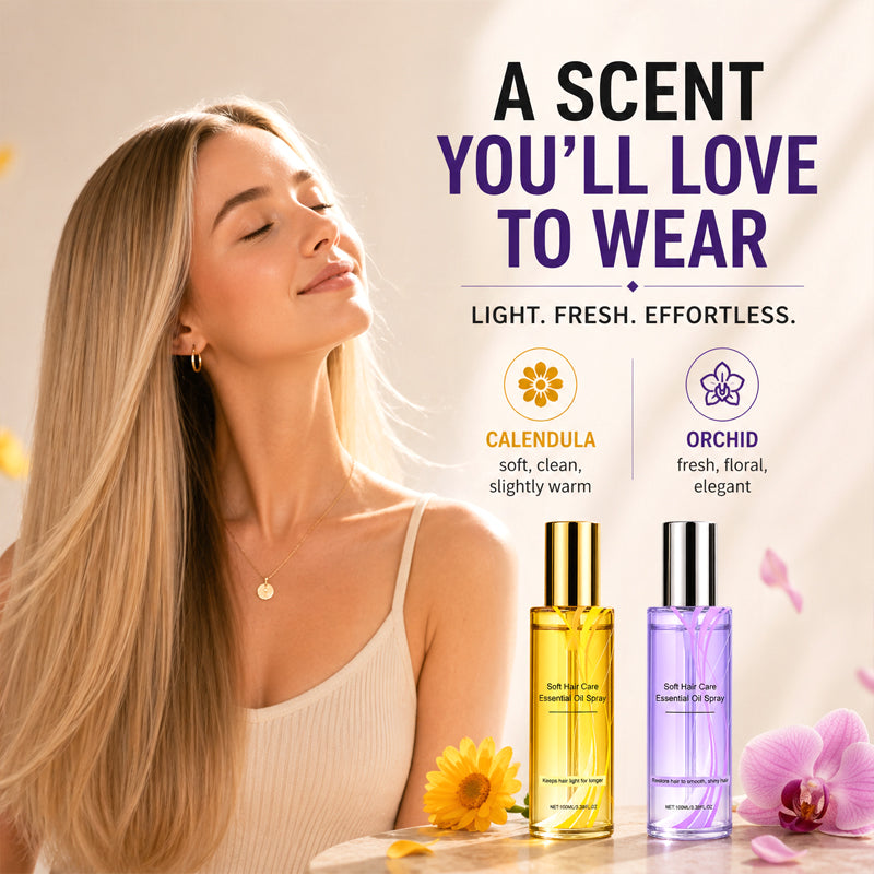 💞Slonkaz™ Lightweight Hair Oil Spray – Smooth, Shiny Hair Without Greasy Buildup