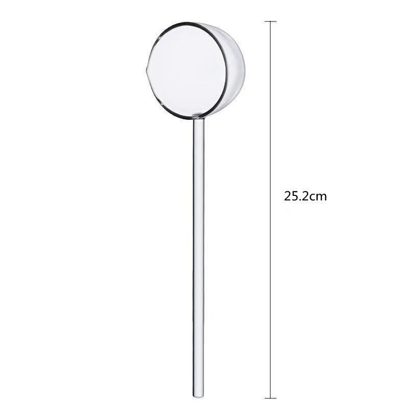 Slonkaz™ Stove-Top Glass Melting Spoon for Butter, Honey & Chocolate — Heat, Melt & Pour Cleanly Over Open Flame (EU)