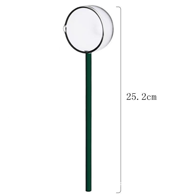 Slonkaz™ Stove-Top Glass Melting Spoon for Butter, Honey & Chocolate — Heat, Melt & Pour Cleanly Over Open Flame (EU)