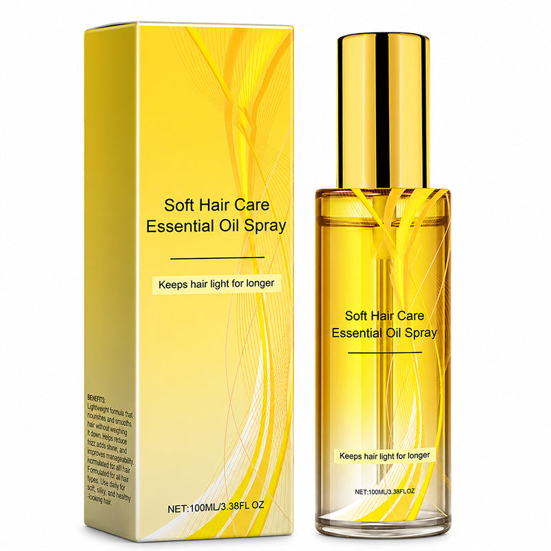 💞Slonkaz™ Lightweight Hair Oil Spray – Smooth, Shiny Hair Without Greasy Buildup