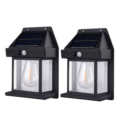 💡Billhol® Solar Motion Sensor Wall Light – Brighten Your Porch, Garage & Backyard Without Wiring