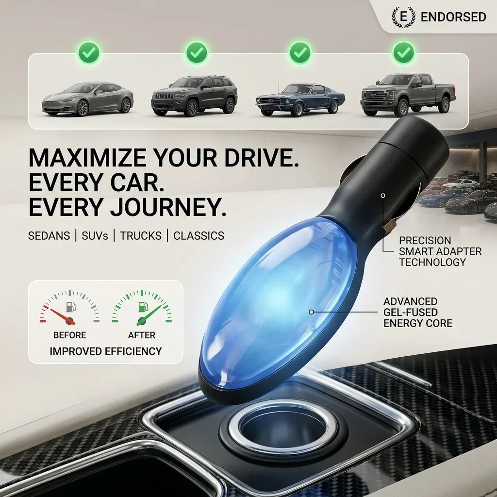 ⏳LAST DAY 50%OFF🚗⚡Plug-And-Play Driving Plug-In: Improve Fuel Efficiency