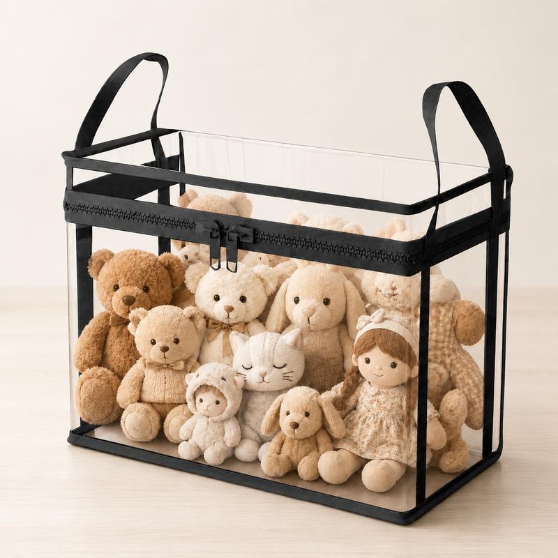 Slonkaz™  Transparent Storage Bag – Large, Dust & Moisture-Proof with Handle✨