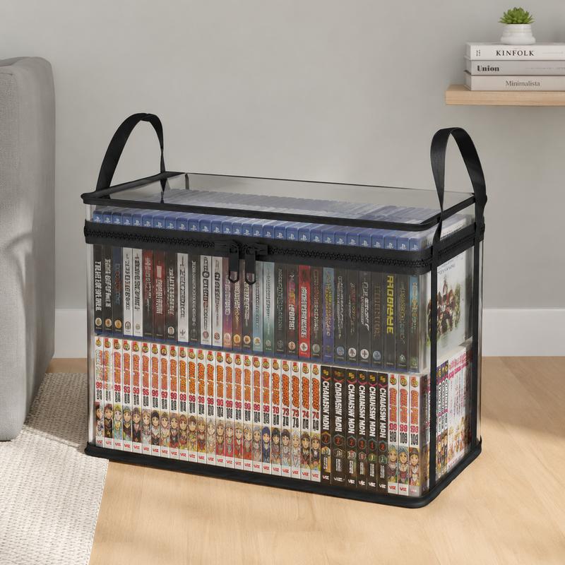 Slonkaz™  Transparent Storage Bag – Large, Dust & Moisture-Proof with Handle✨