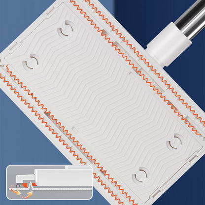 Slonkaz™🧹Disposable Dust Mop with 4 Reusable Cloths.Lightweight Floor Dusting Mop For Hardwood Tile Floors