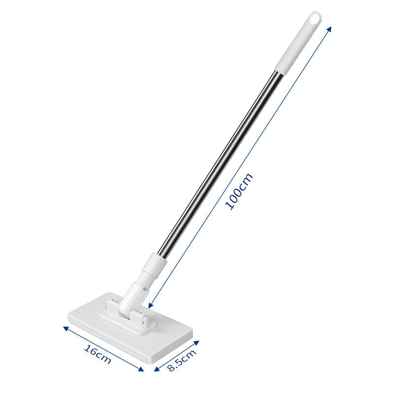 Slonkaz™🧹Disposable Dust Mop with 4 Reusable Cloths.Lightweight Floor Dusting Mop For Hardwood Tile Floors
