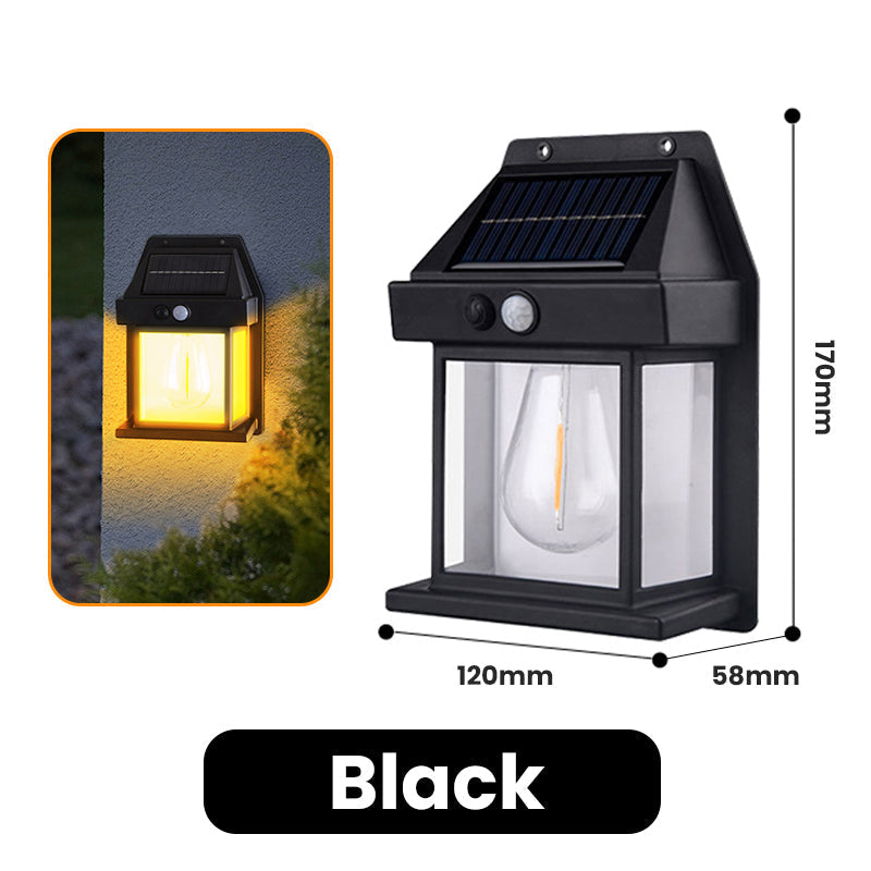 💡Billhol® Solar Motion Sensor Wall Light – Brighten Your Porch, Garage & Backyard Without Wiring