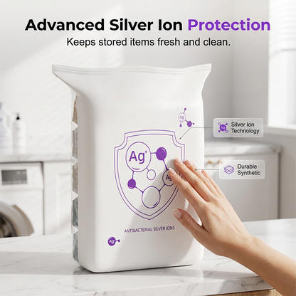 🧳 Buy 2 Get 1 FREE | Slonkaz™ 3D Antibacterial Compression Bags (No Pump Needed)