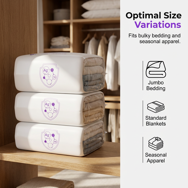 🧳 Buy 2 Get 1 FREE | Slonkaz™ 3D Antibacterial Compression Bags (No Pump Needed)