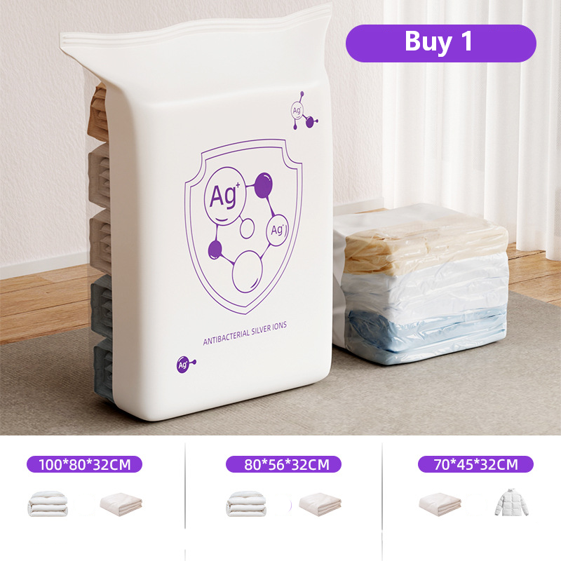 🧳 Buy 2 Get 1 FREE | Slonkaz™ 3D Antibacterial Compression Bags (No Pump Needed)