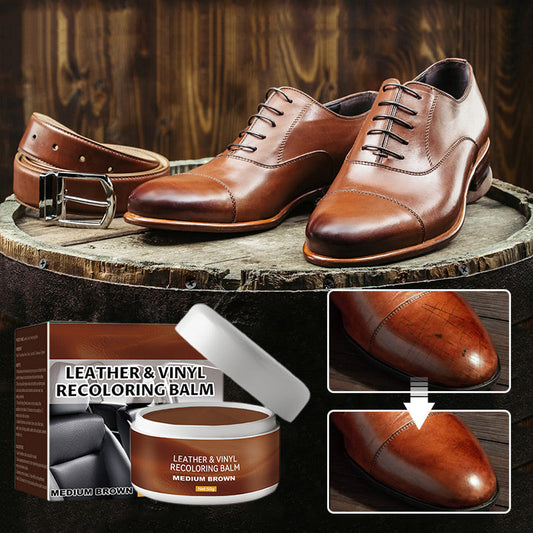 Slonkaz™ Leather Repair Paste – Fills scratches & scuffs, restores texture. Available in multiple colours. Save your favourite sofa! 💺🛡️